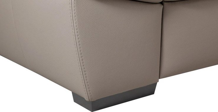 exxpo - sofa fashion Ecksofa Salerno, inklusive Kopfteil- und Armteilverstellung, wahlweise mit Bettfunktion