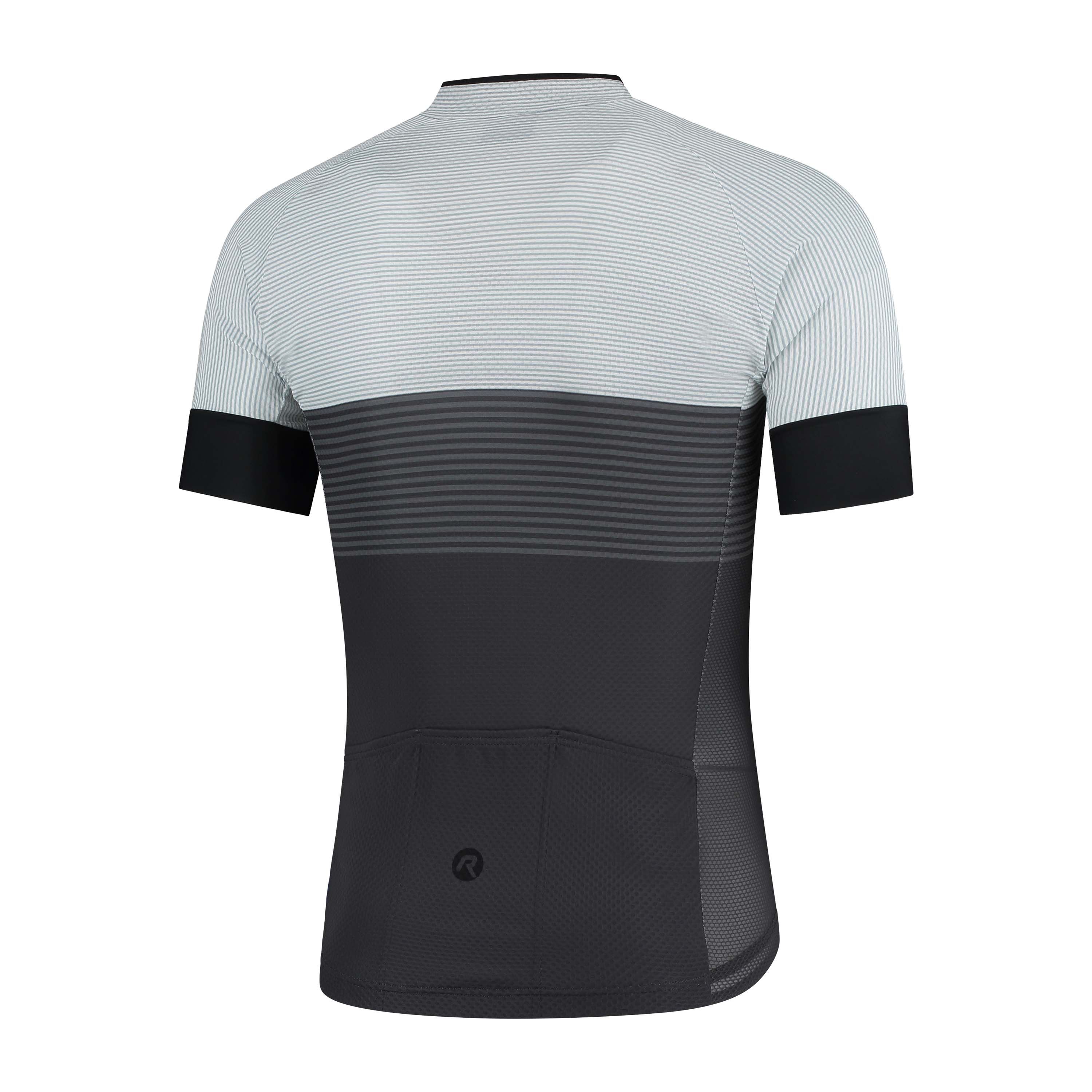 Rogelli Boost Schwarz/Weiß Herren Radtrikot Kurzarm