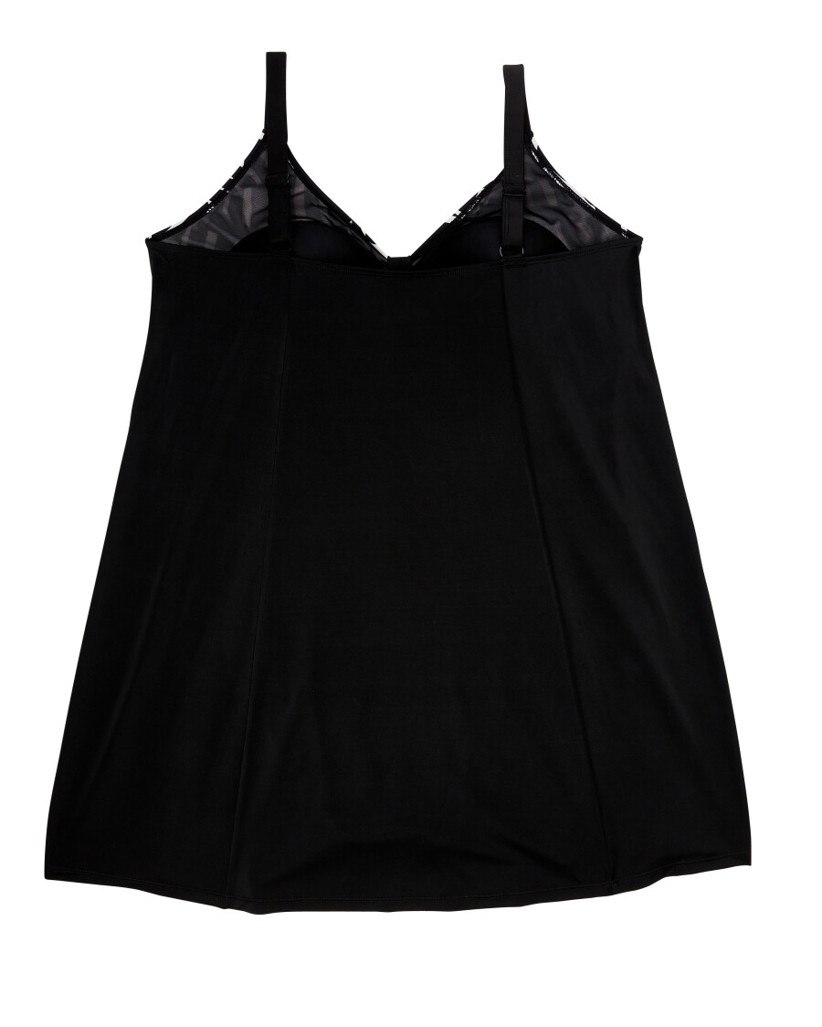 Badekleid V-Ausschnitt
