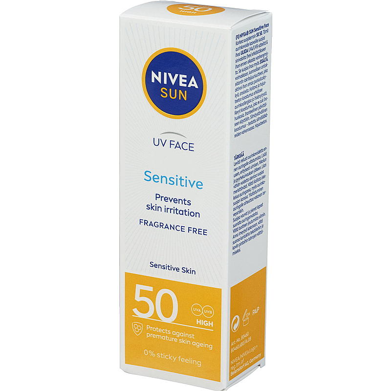 Nivea Solkrem 50 ml Face sensitive Nivea SPF50