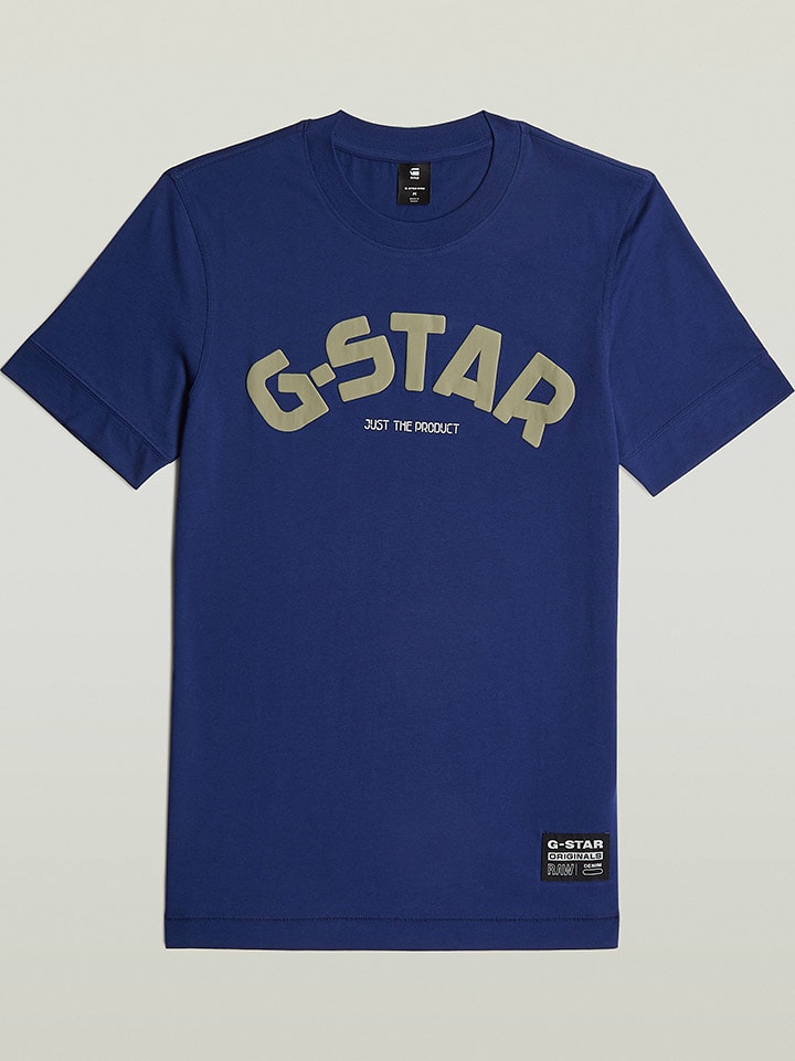 G-Star Shirt in Blau günstig kaufen