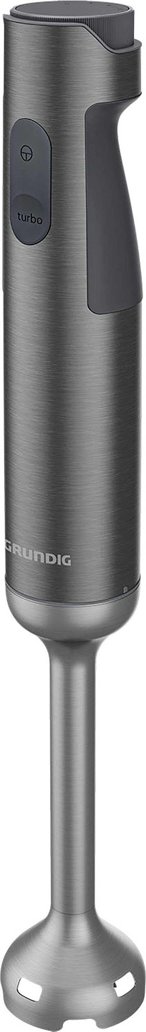 Grundig Stabmixer Set Delisia NovusTM BL 7180, 800 W, Edelstahlkorpus; Soft Start: Antispritz-Funktion; Zirkoniumklingen