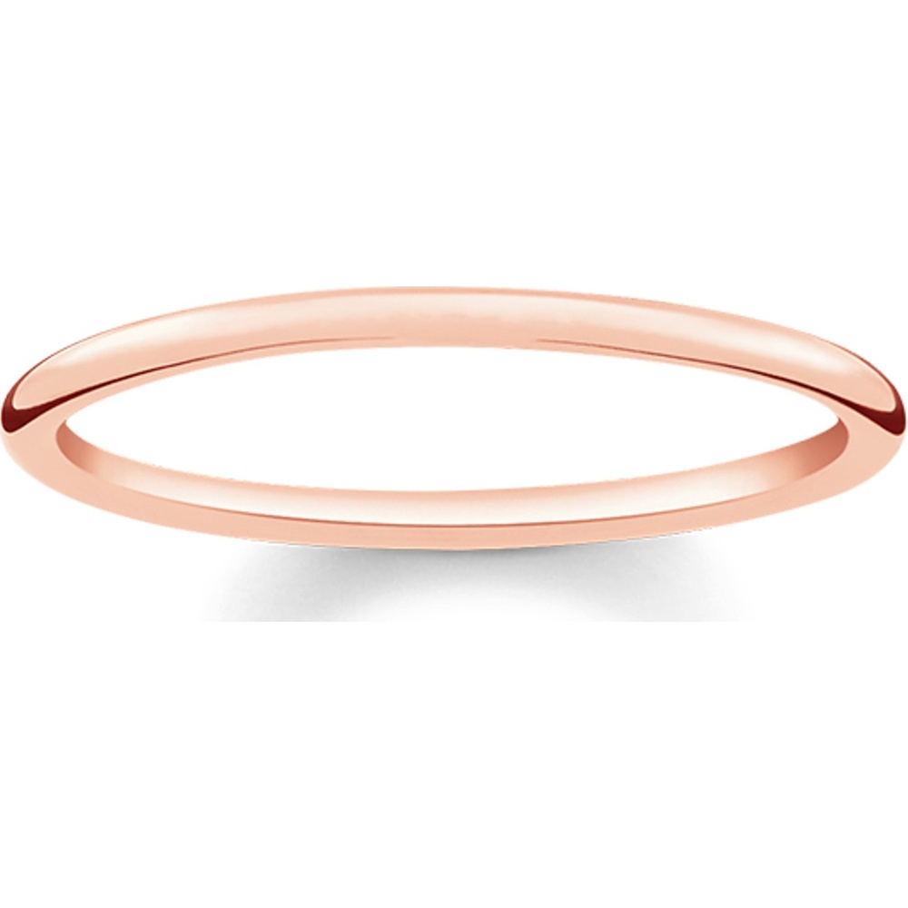 Thomas Sabo Bague pour femme 925 Argent or rose Bague