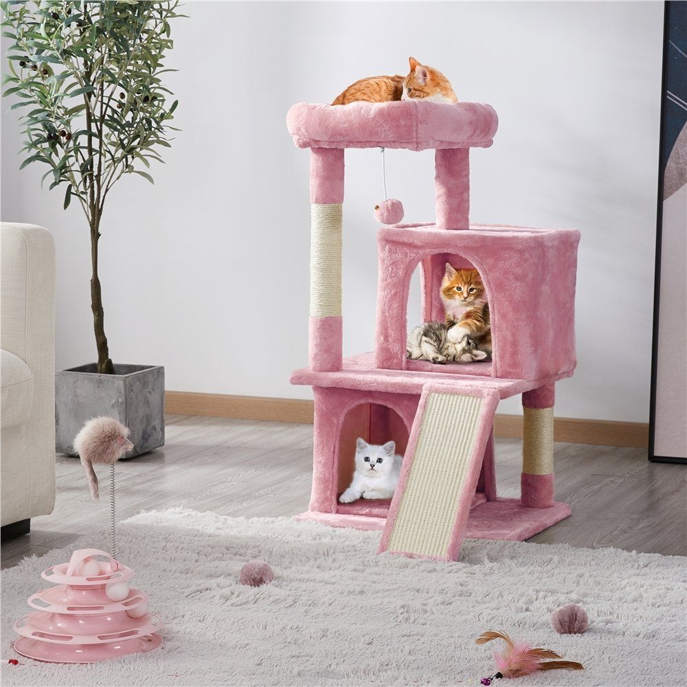 Yaheetech Kratzbaum, 91 cm Kletterbaum für Katzen
