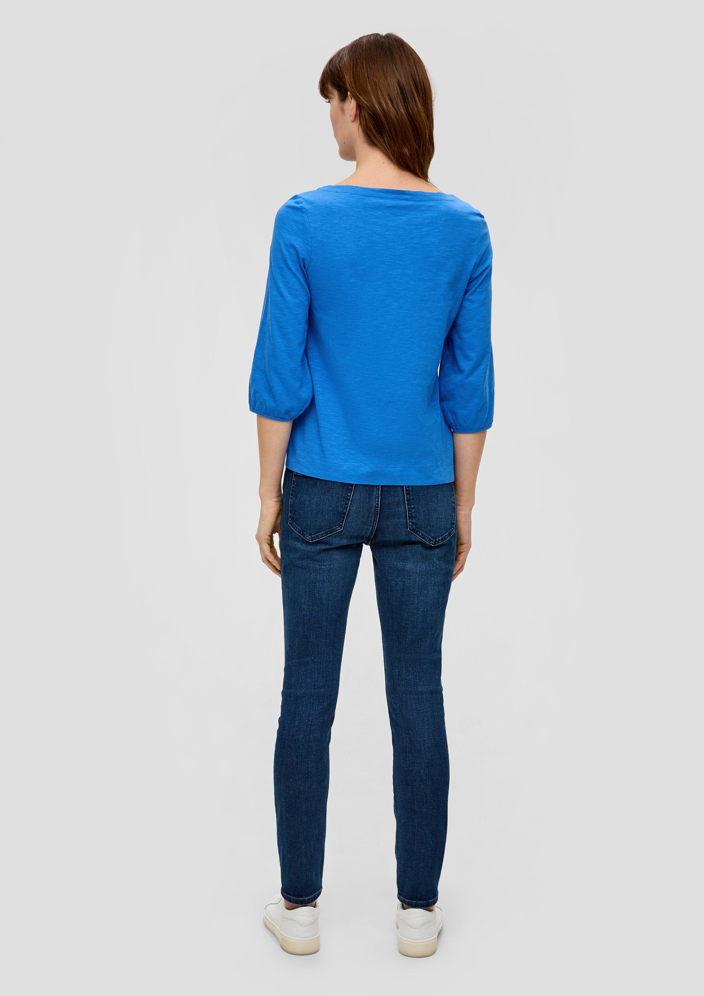 Baumwollshirt mit Puffärmeln  2145857-5531