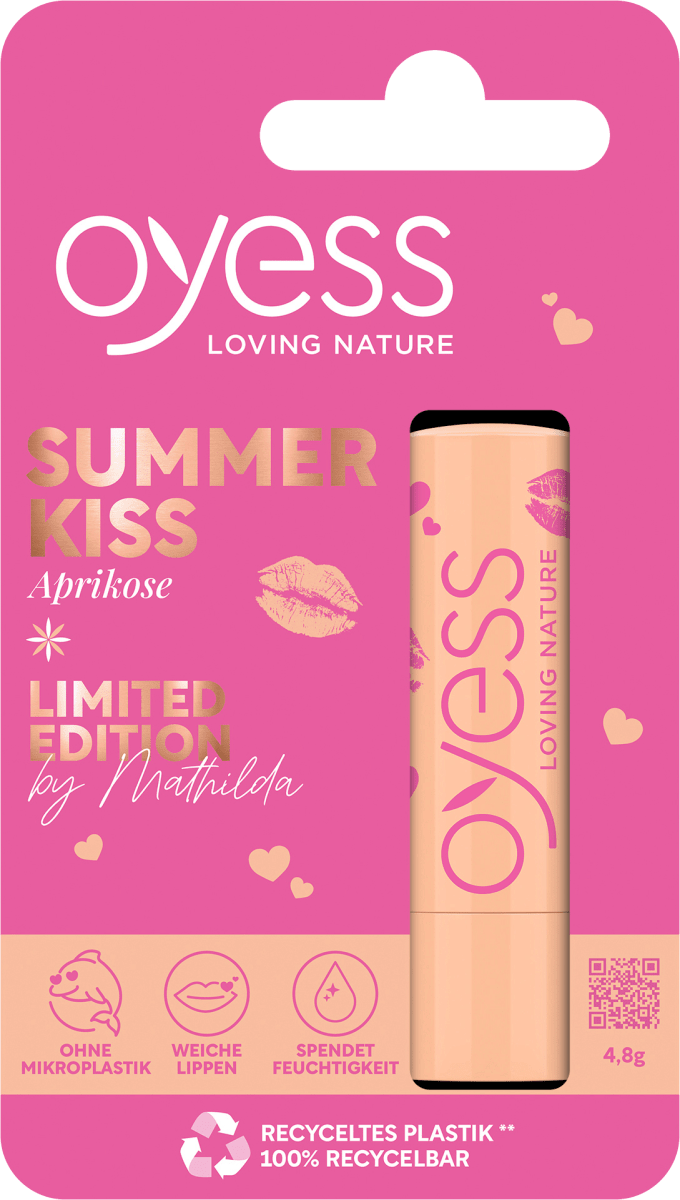 Lippenpflege Aprikose Influencer Edition by Mathilda, 4,8 g