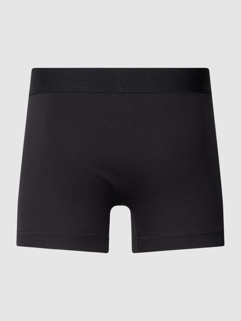Trunks mit elastischem Logo-Bund Modell 'ICONIC' im 2er-Pack in schwarz