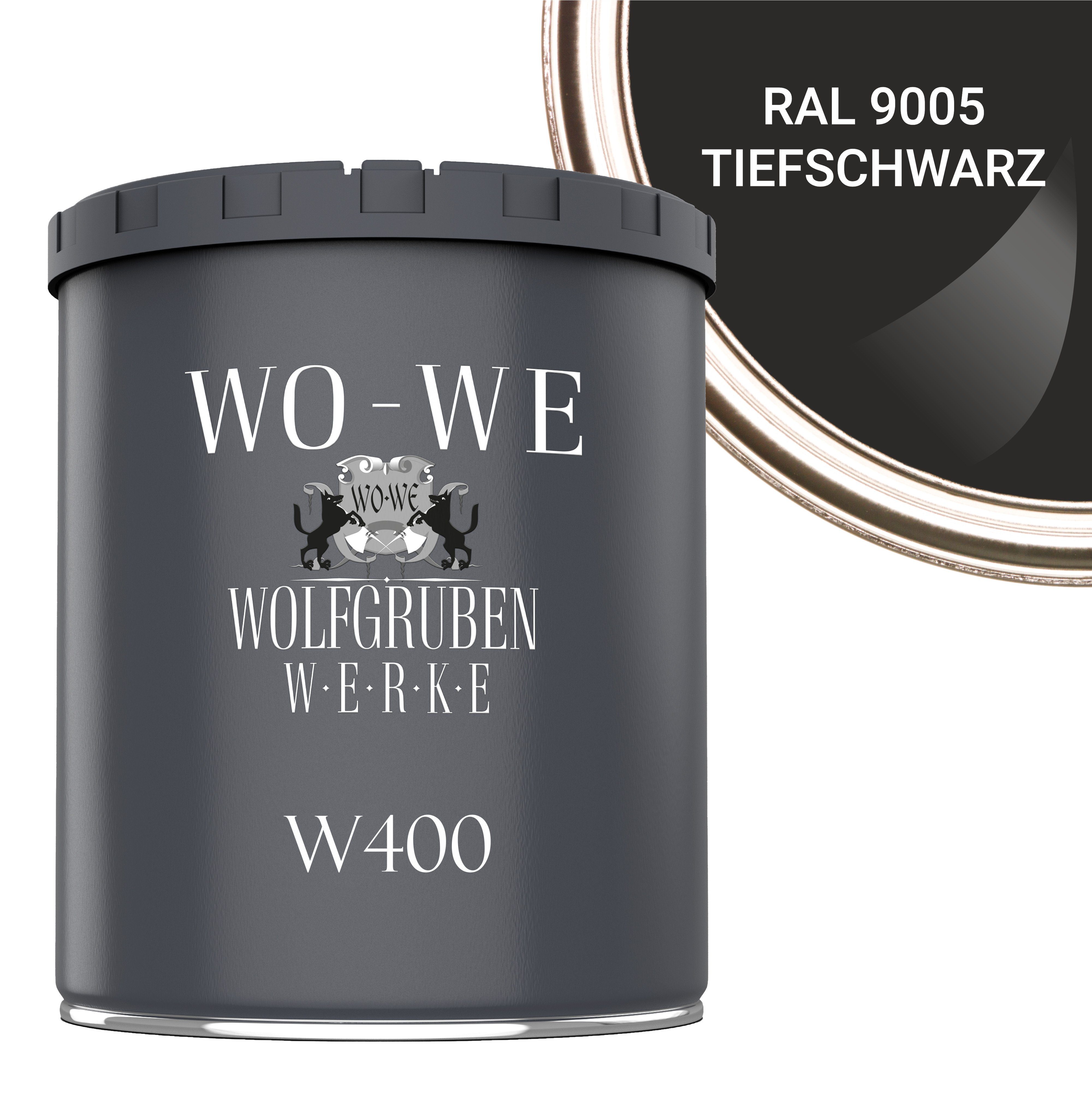 WO-WE Lack Bootslack Schiffslack Parkettlack Yachtlack W400, 1-5L, Seidenglänzend, Lösemittelbasis