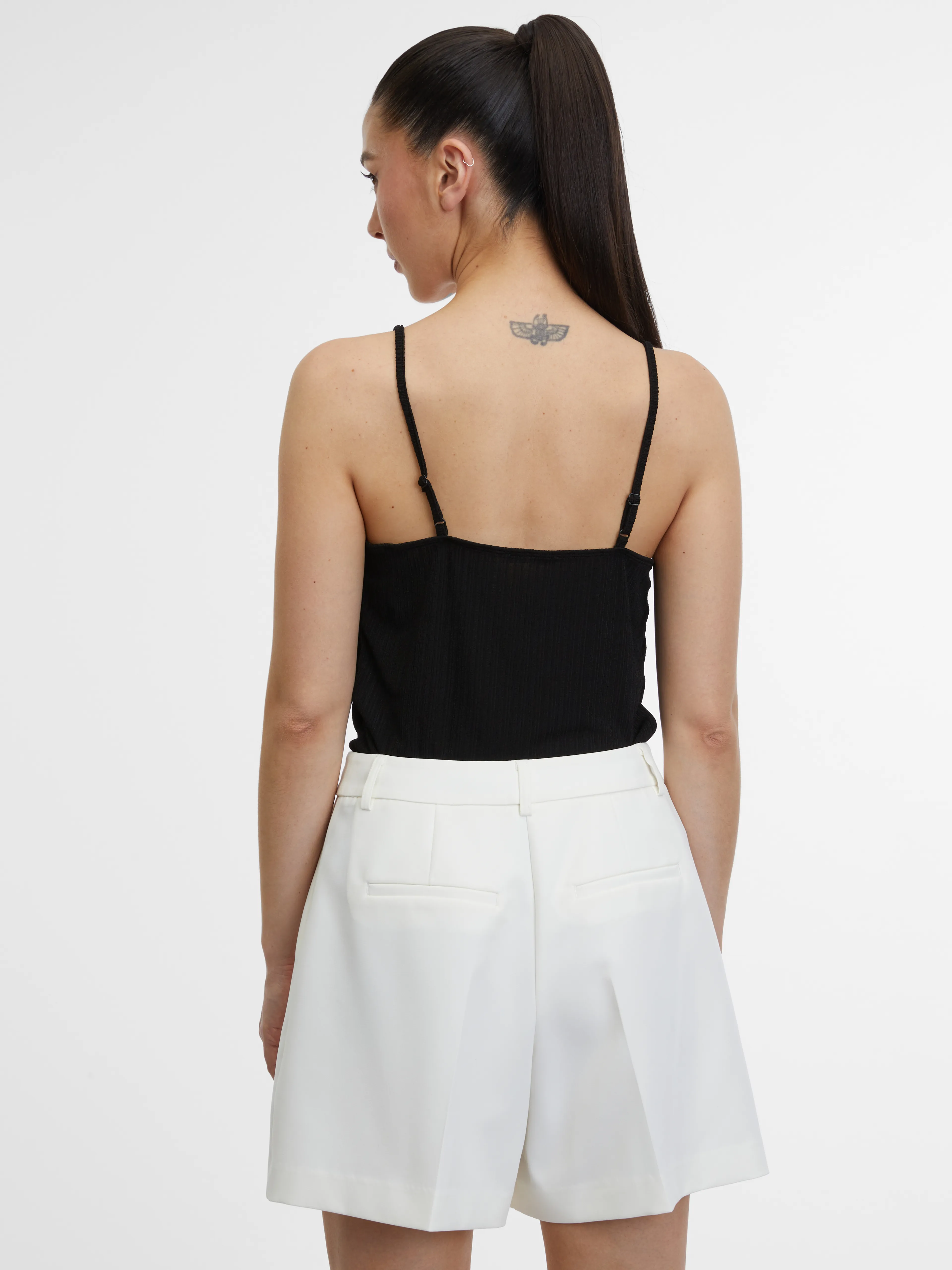 Schwarzes Damen-Tank-Top ORSAY