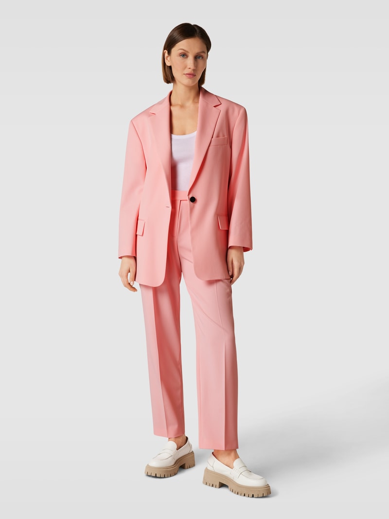 Blazer mit Pattentaschen Modell 'Asabella' in rosa