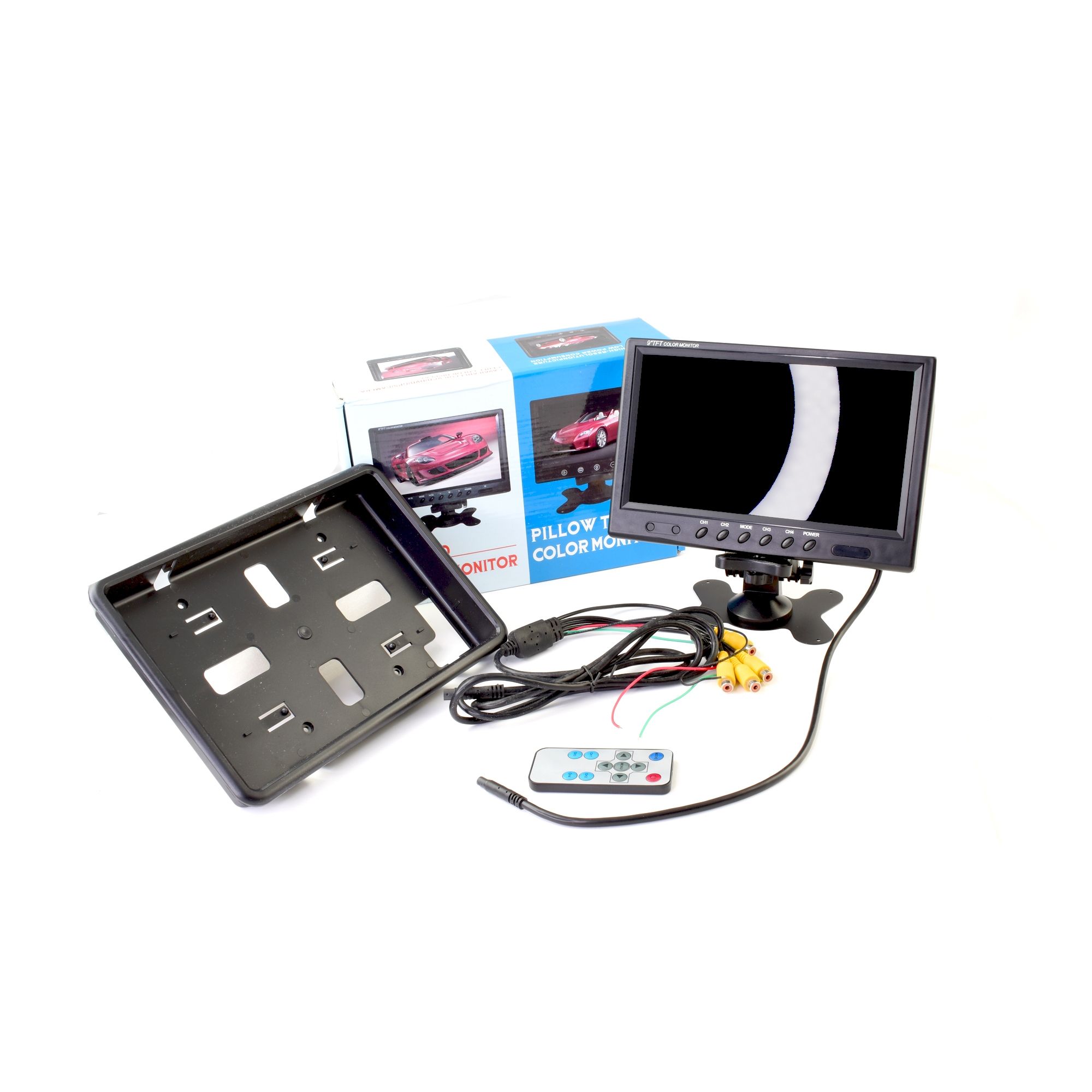Maxxcount 9 Zoll Stand-Alone Quadscreen Monitor