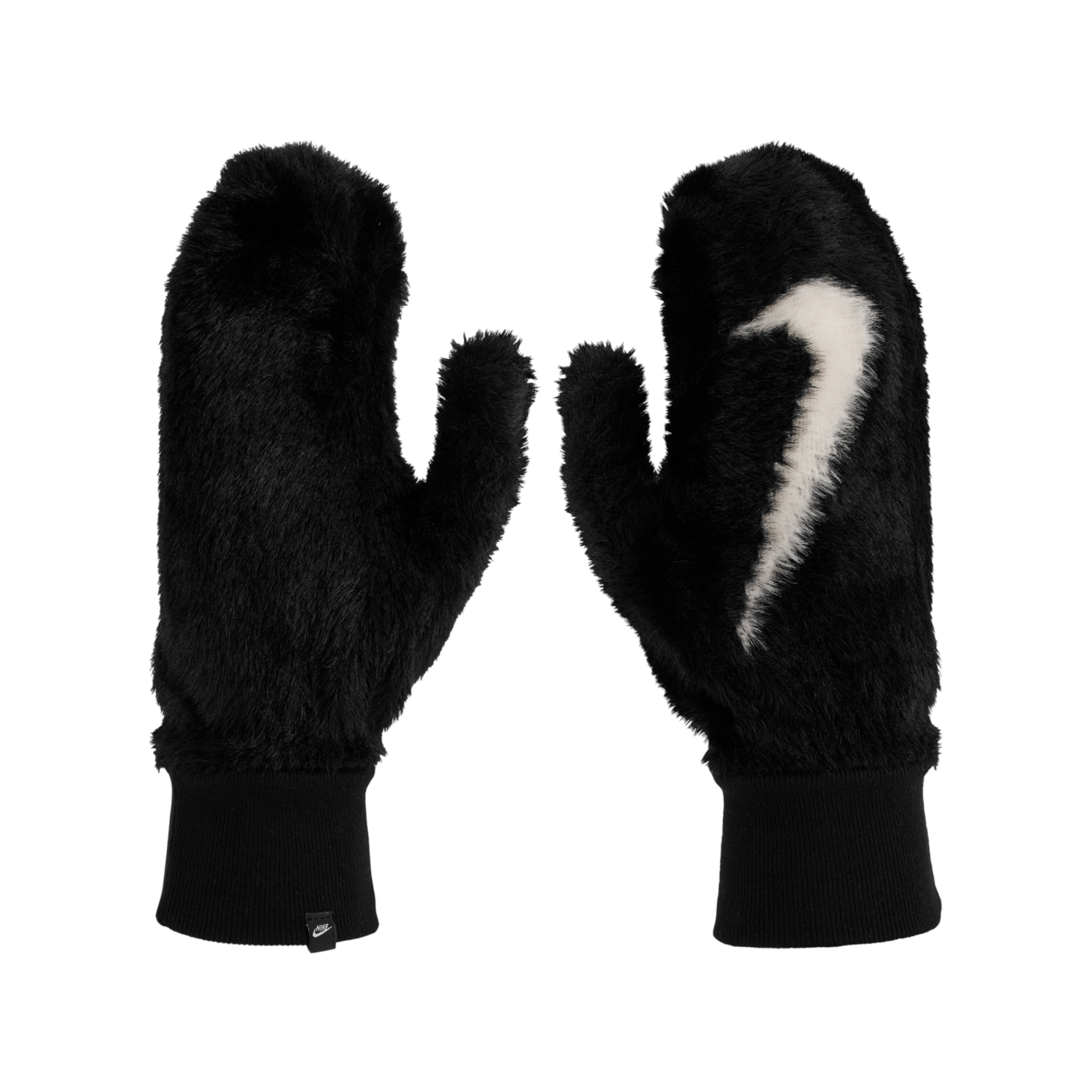 Nike Plush Knit LM Handschuhe Schwarz Weiss F010