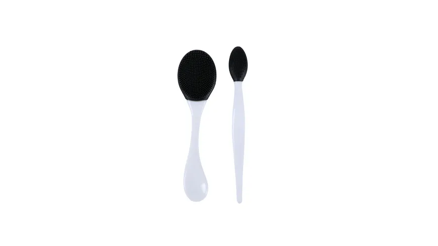 BODY&SOUL Masterpiece Gesichts & Lippenpeelingbürstenset weiß