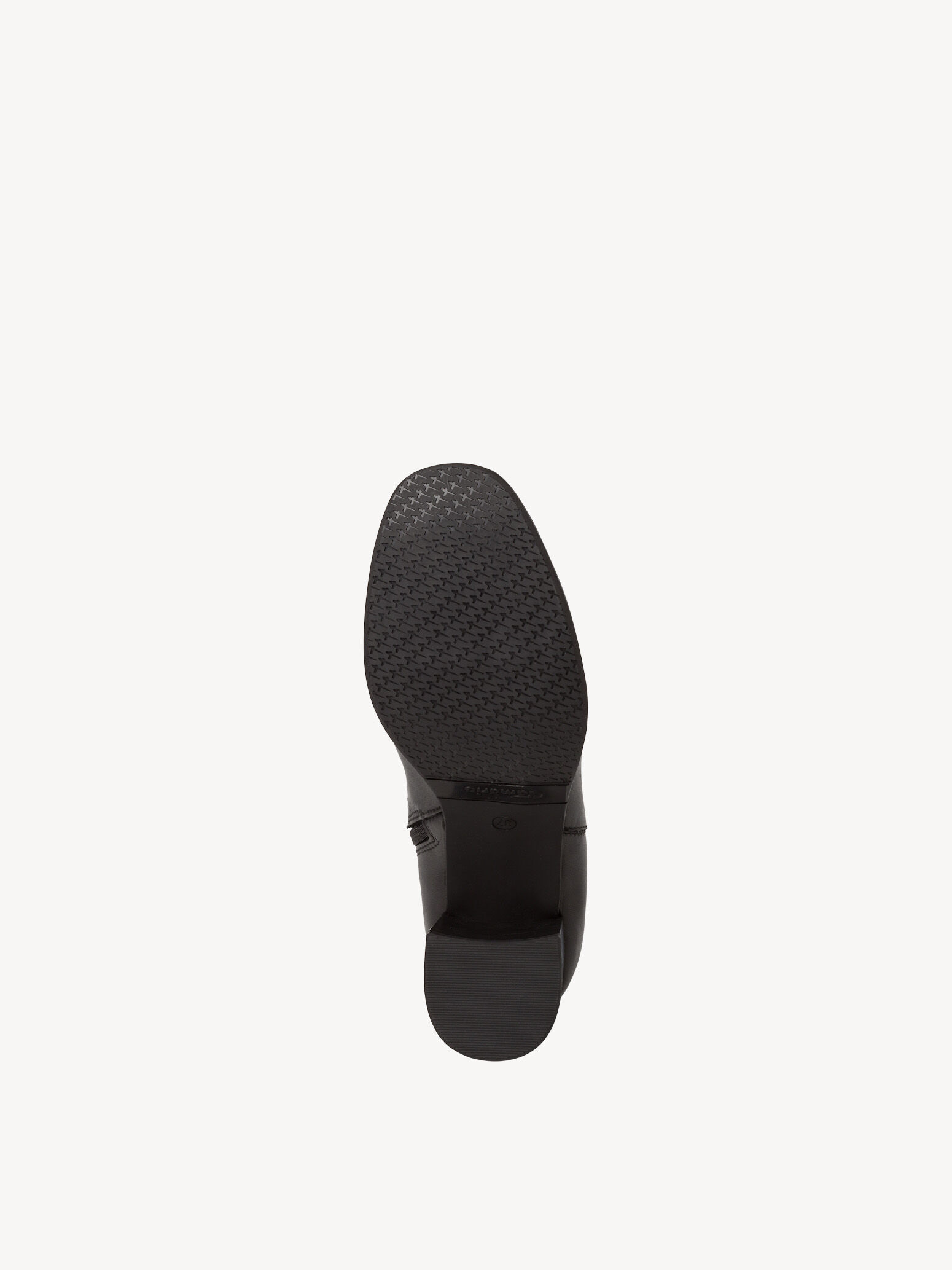 Bottine Chelsea en cuir - noir