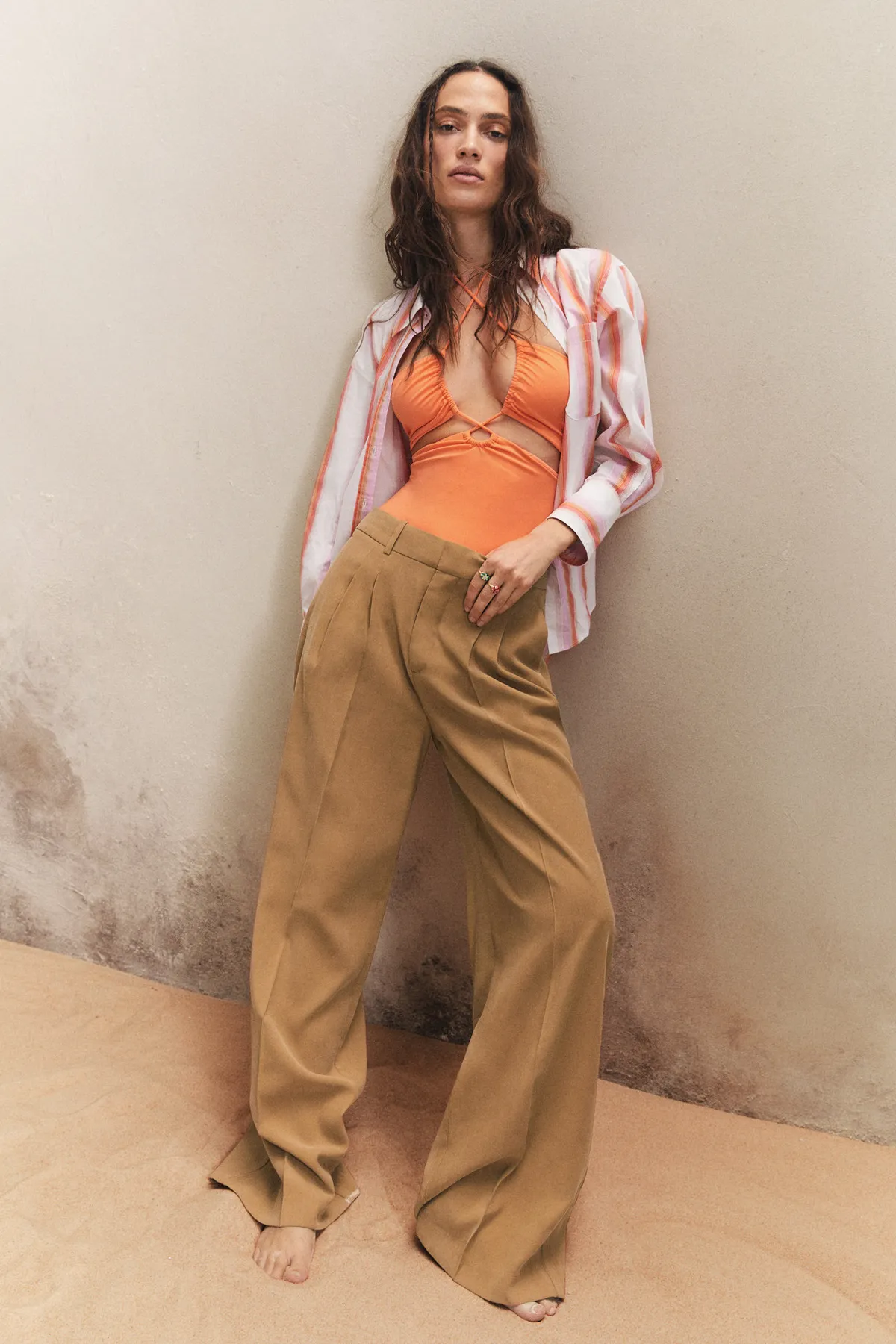 MANGO  27006308 Damen / Mädchen Cognac