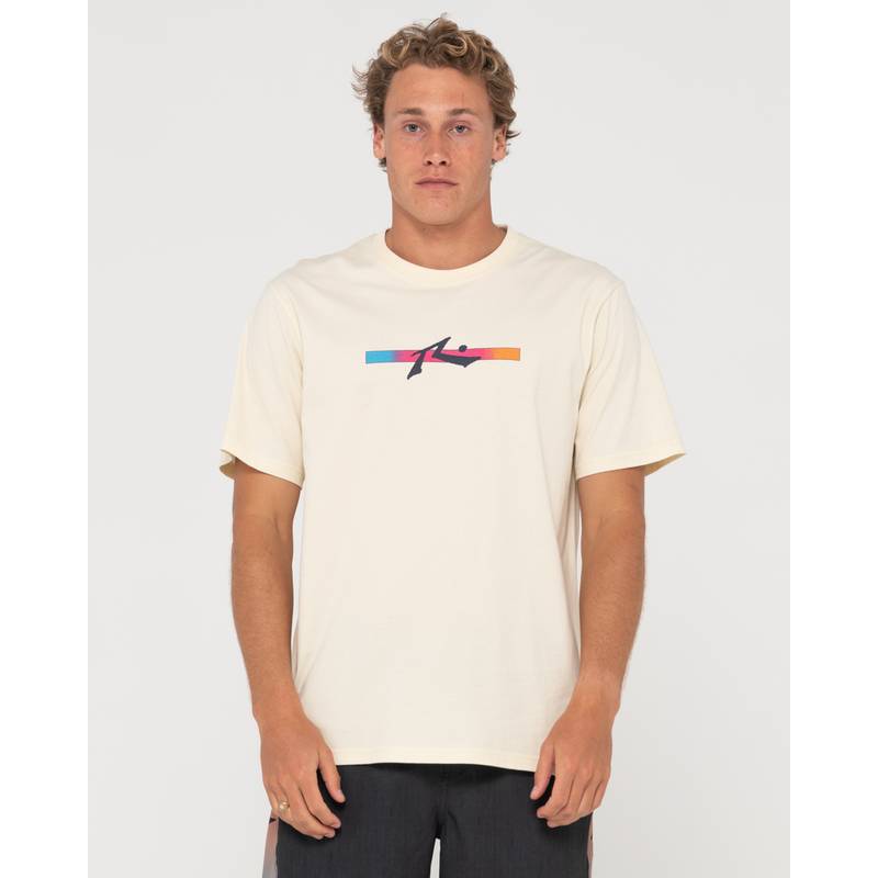 RUSTY BEFORE CROWDS BARRED  SHORT SLEEVE TEE T-Shirt Herren