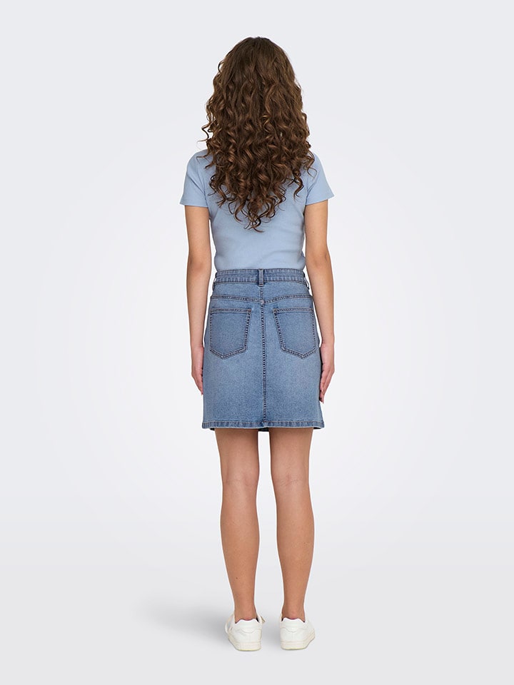 JDY Jeans-Rock in Blau günstig kaufen