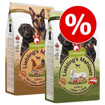 Sparpaket GranataPet Liebling's Mahlzeit 2 x Großgebinde