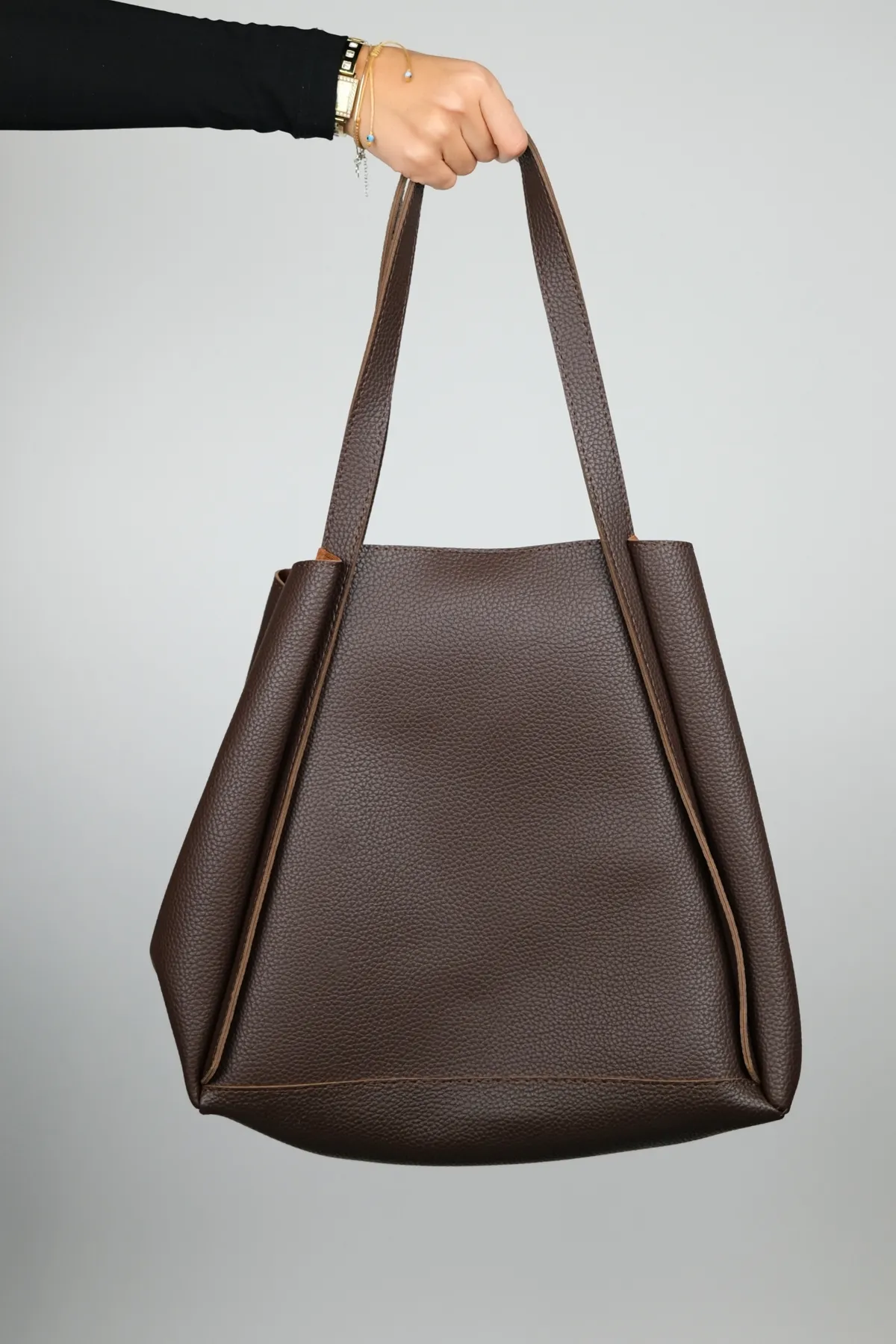 LuviShoes  KLOS Coffee Floater Damen Umhängetasche