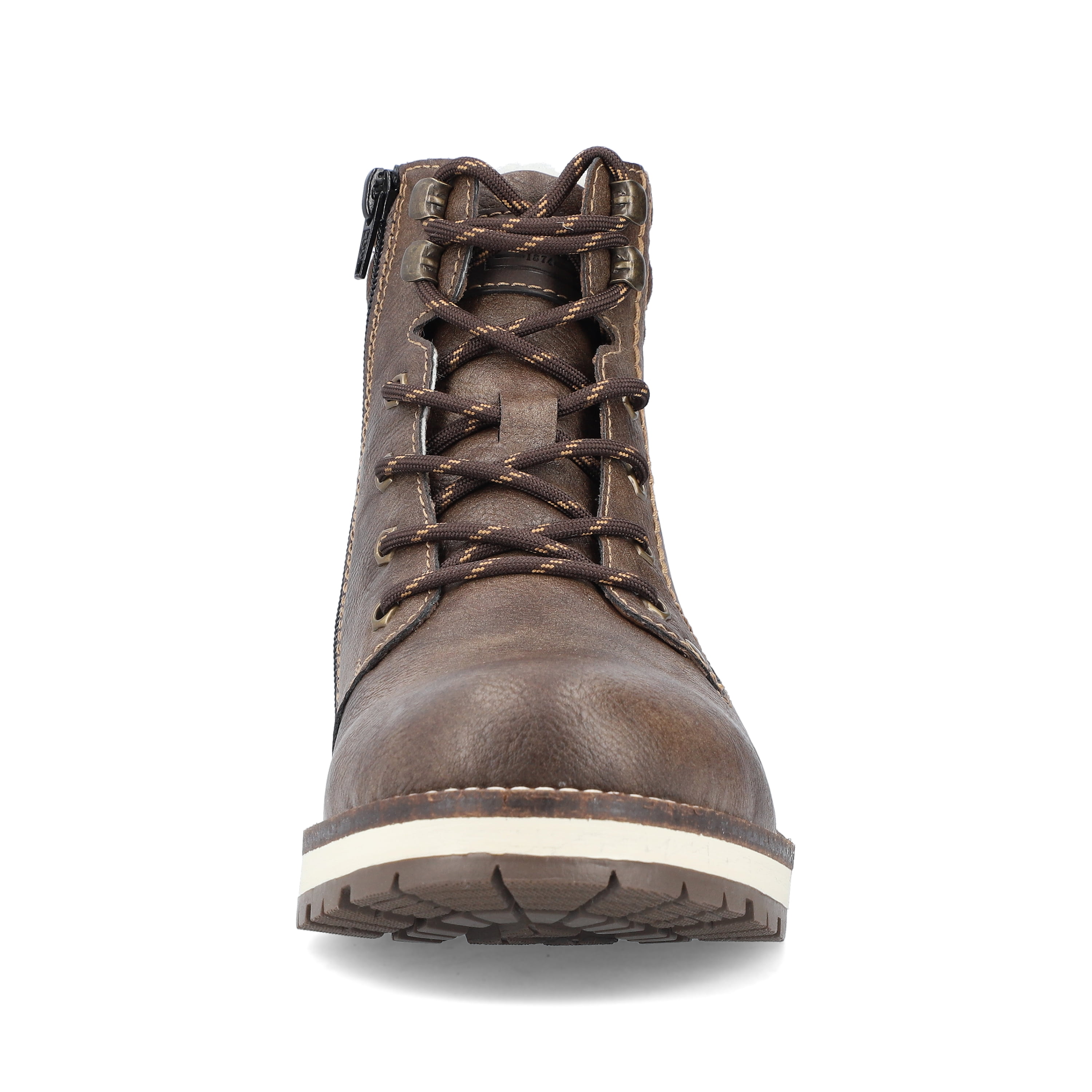 Rieker Herren Schnürstiefel tabakbraun