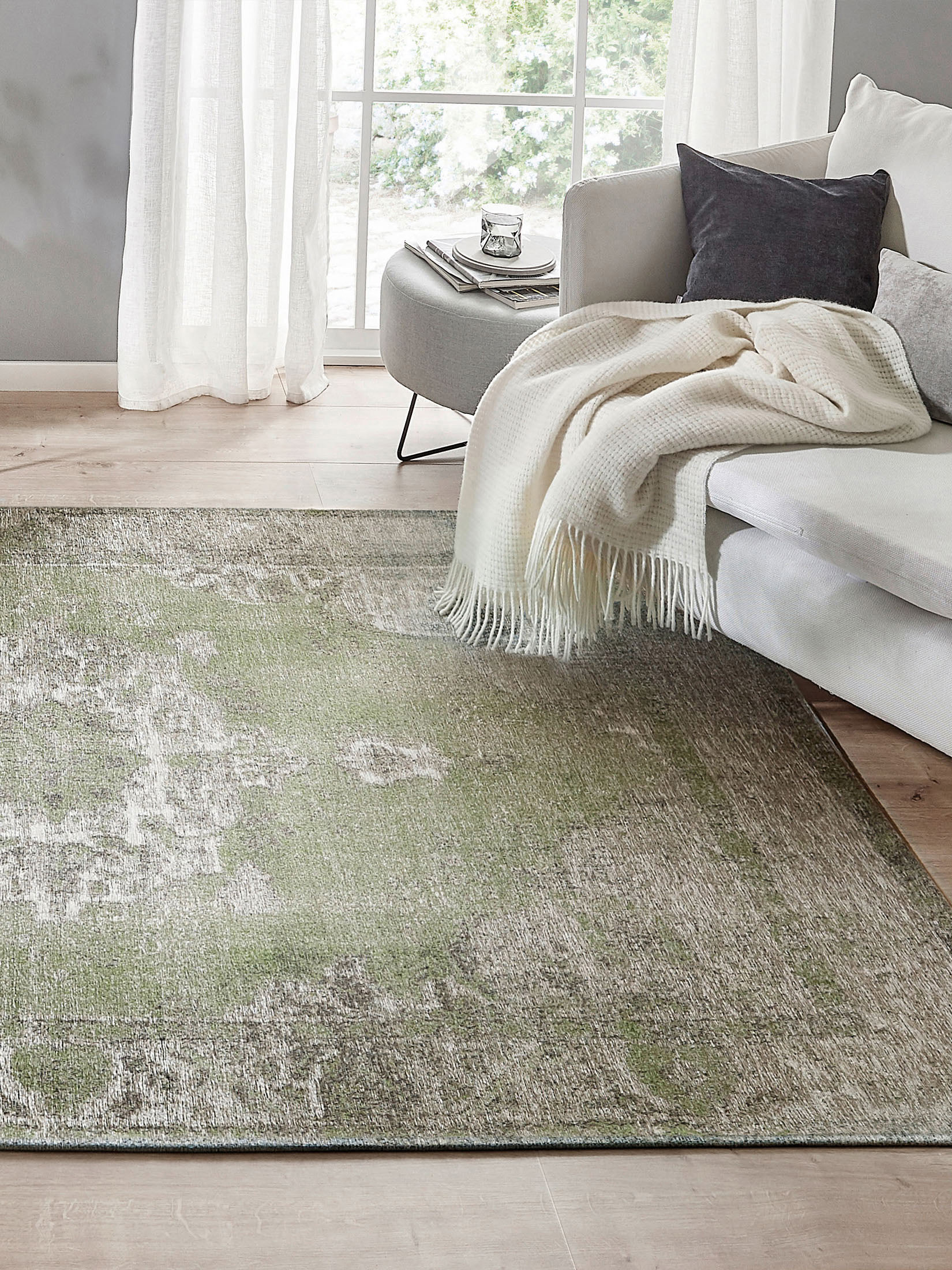 La Rochelle Vintage-Teppich, Green
