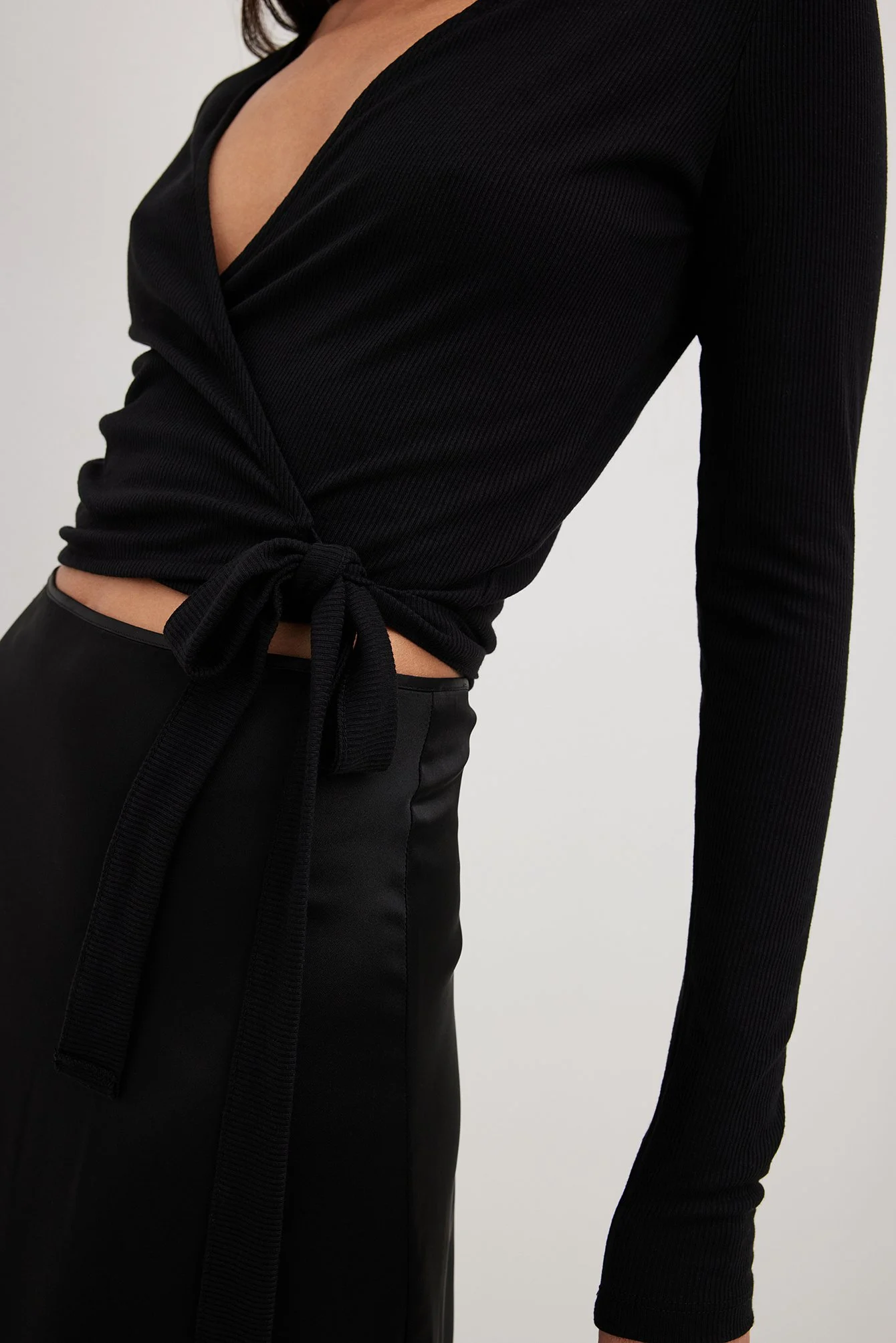 Recyceltes Wrap-Top