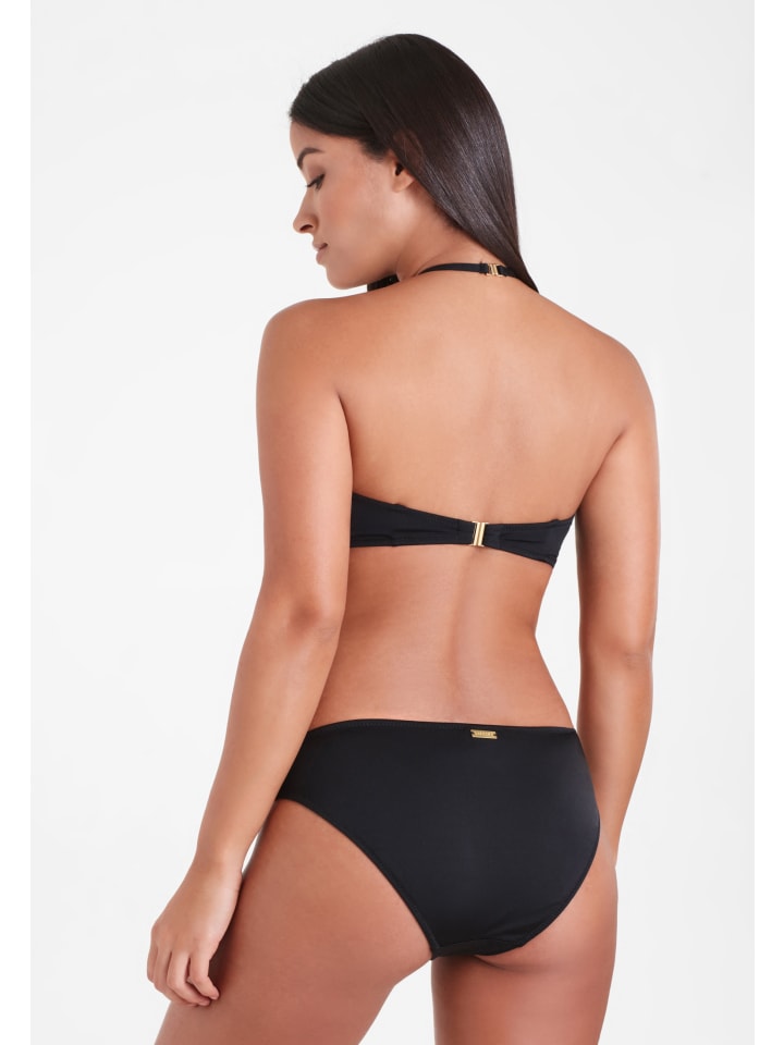 LASCANA Bügel-Bandeau-Bikini in schwarz günstig kaufen