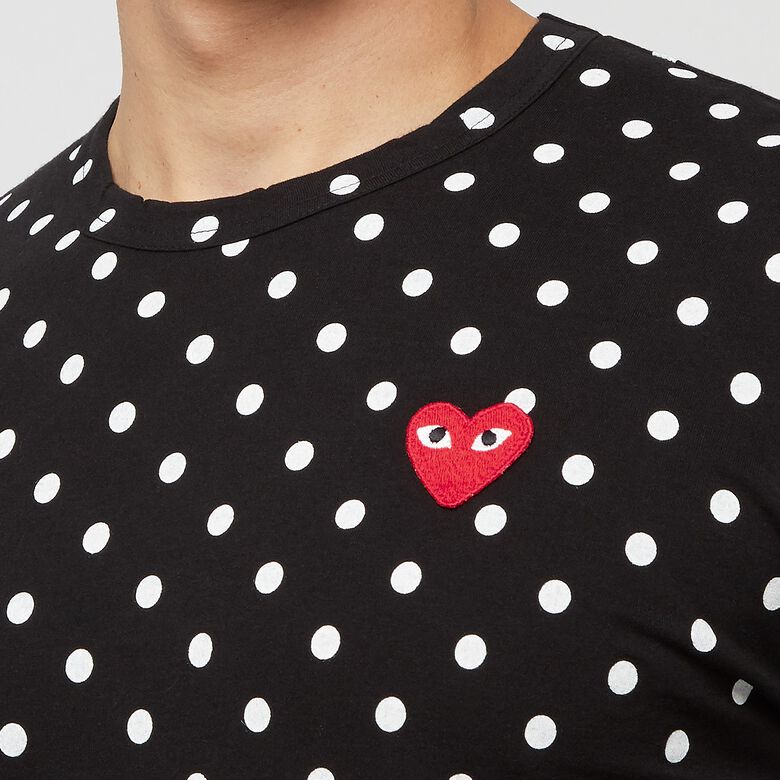 Comme des Garcons Play Black Polka Dot Longsleeve black