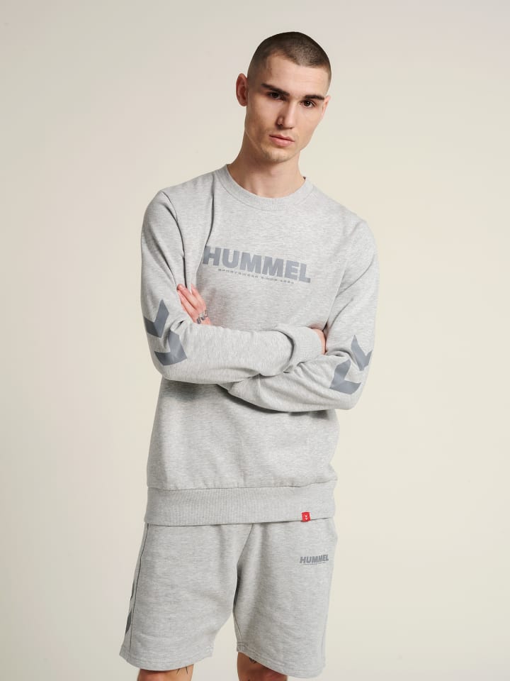 Hummel Hummel Sweatshirt Hmllegacy Erwachsene in GREY MELANGE günstig kaufen S