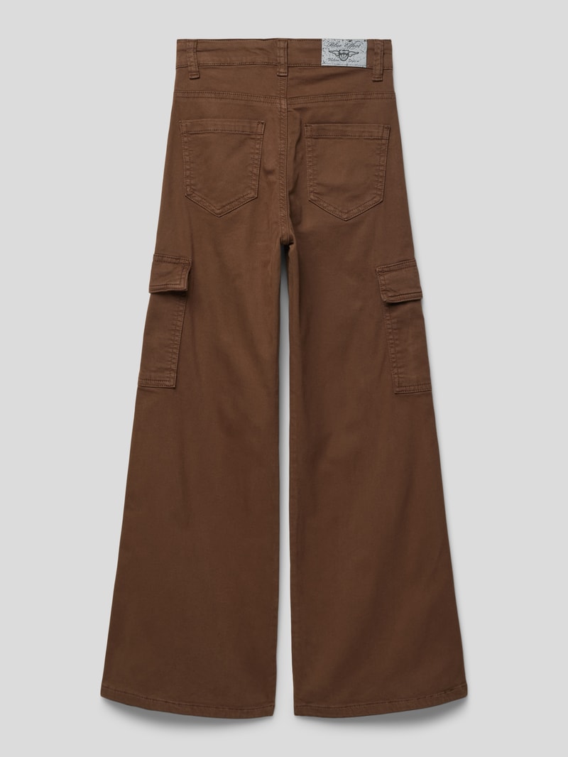 Cargohose mit Stretch-Anteil in schokobraun