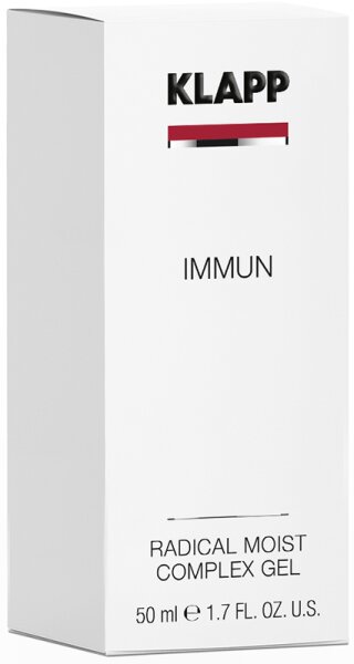 KLAPP Skin Care Science Immun Radical Moist Complex Gel Gesichtsgel