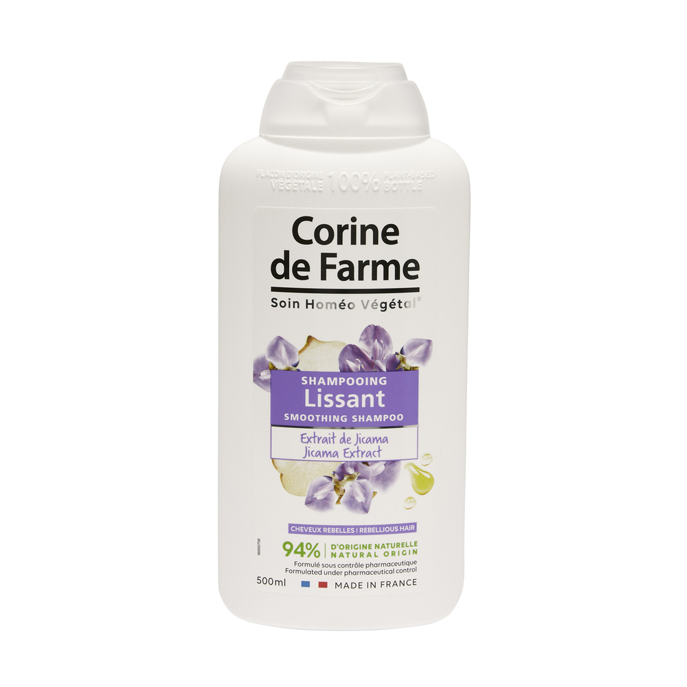 corine de farme Shampoing Lissant à l'extrait de Jicama Capillaires