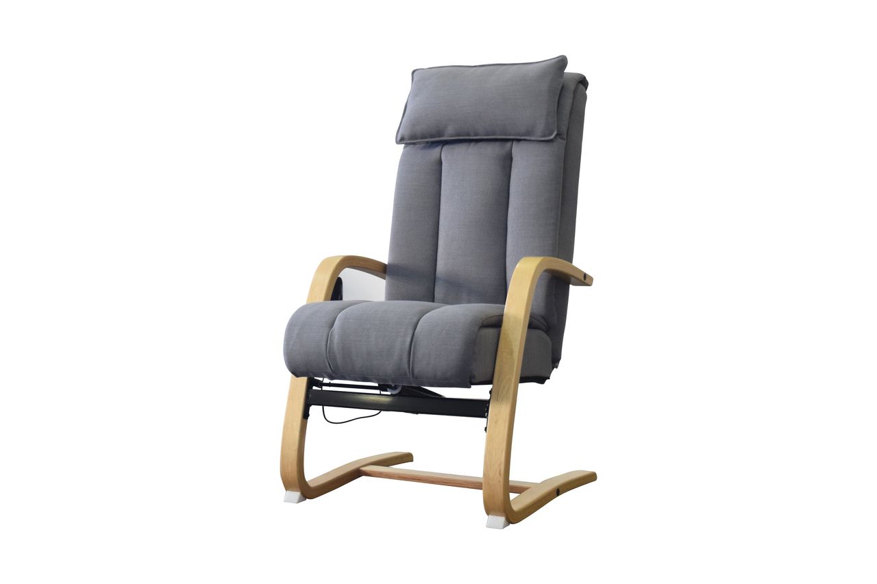 Alpha Techno Relax-Massagesessel AT-233 inkl. Fernbedienung, grau