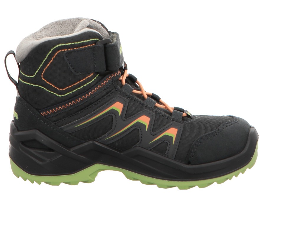 LOWA Stiefel Jungen schwarz MADDOX WARM GTX MID