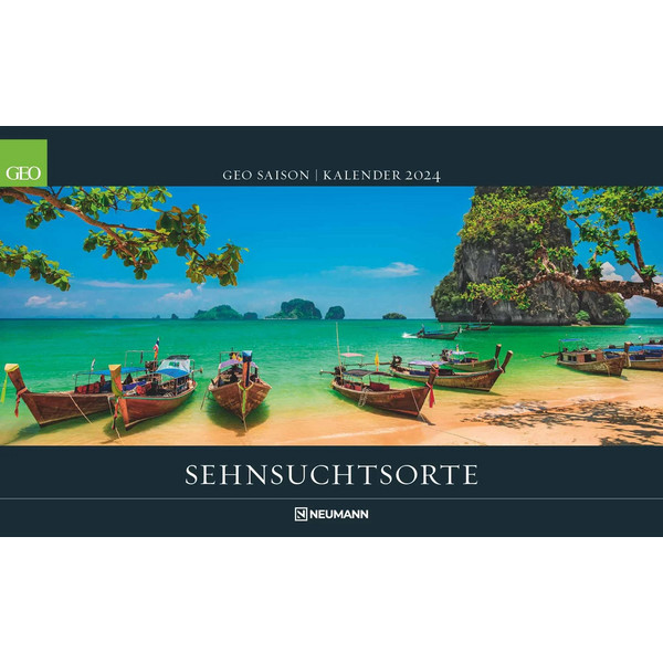 GEO: SEHNSUCHTSORTE 2024 - WAND-KALENDER - Kalender