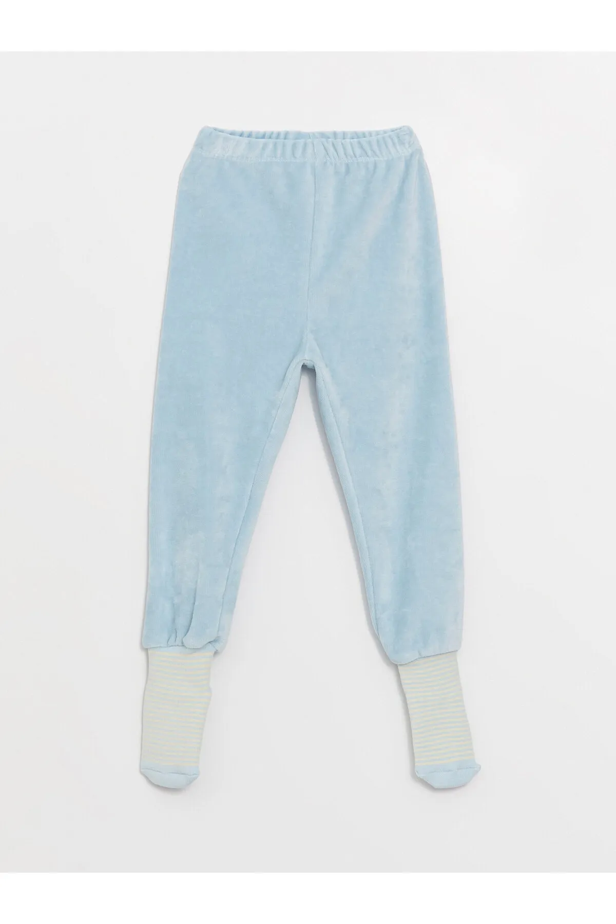 LC Waikiki  Pyjamahose aus Samt mit elastischem Bund für Babys und Mädchen, 2-teilig