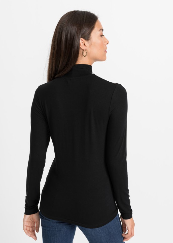 Langarmshirt mit Mesh