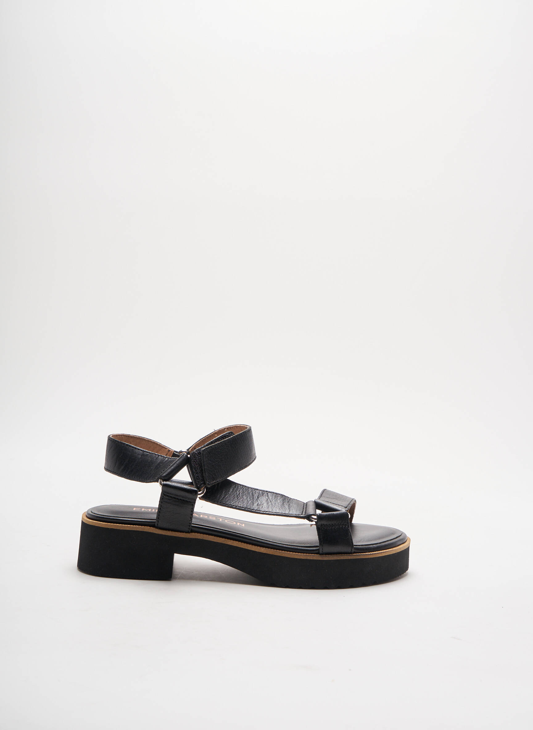 Emilie Karston Sandales Nu Pieds Femme couleur noir