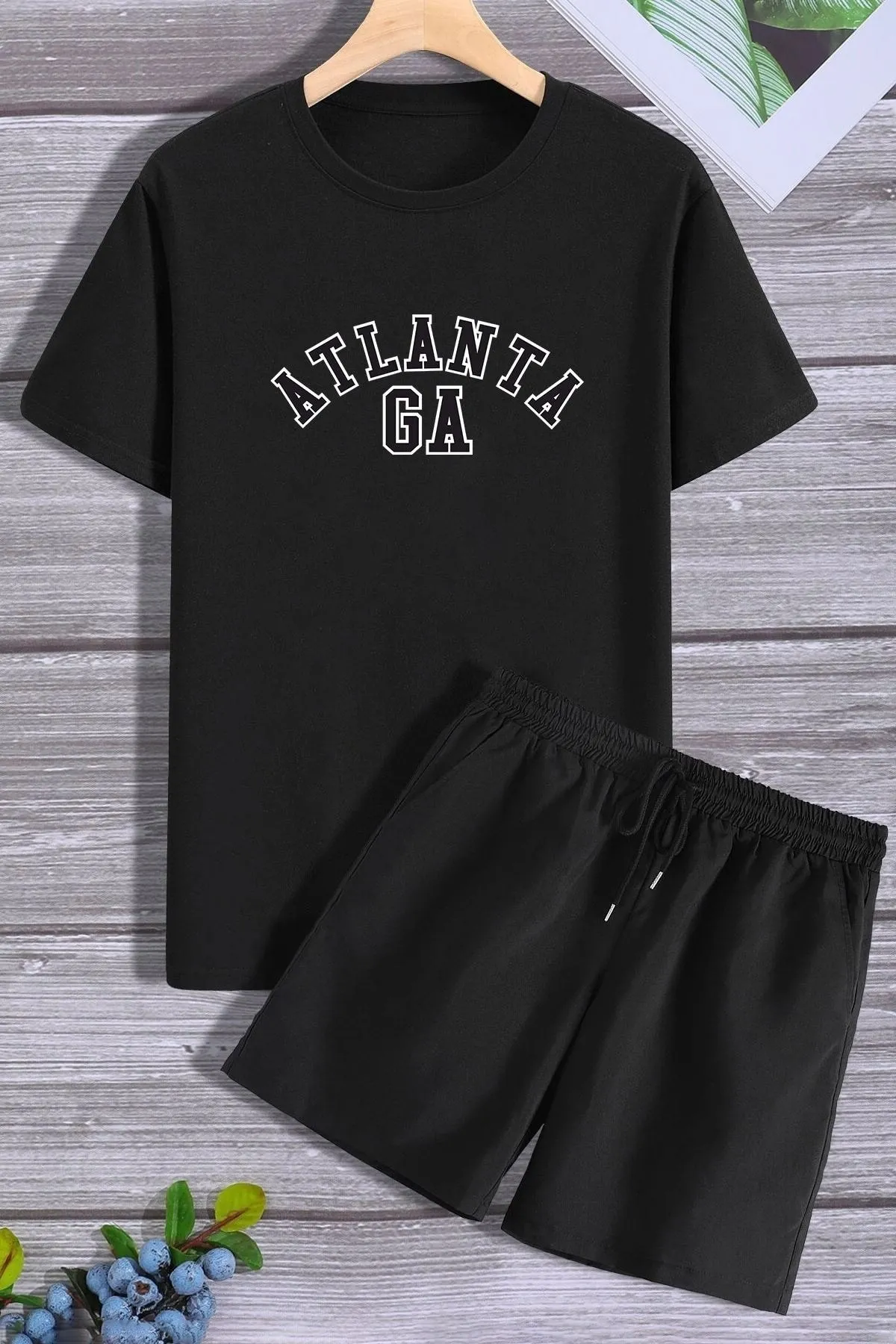 trendypassion  Atalanta Shorts T-Shirt-Trainingsanzug-Set