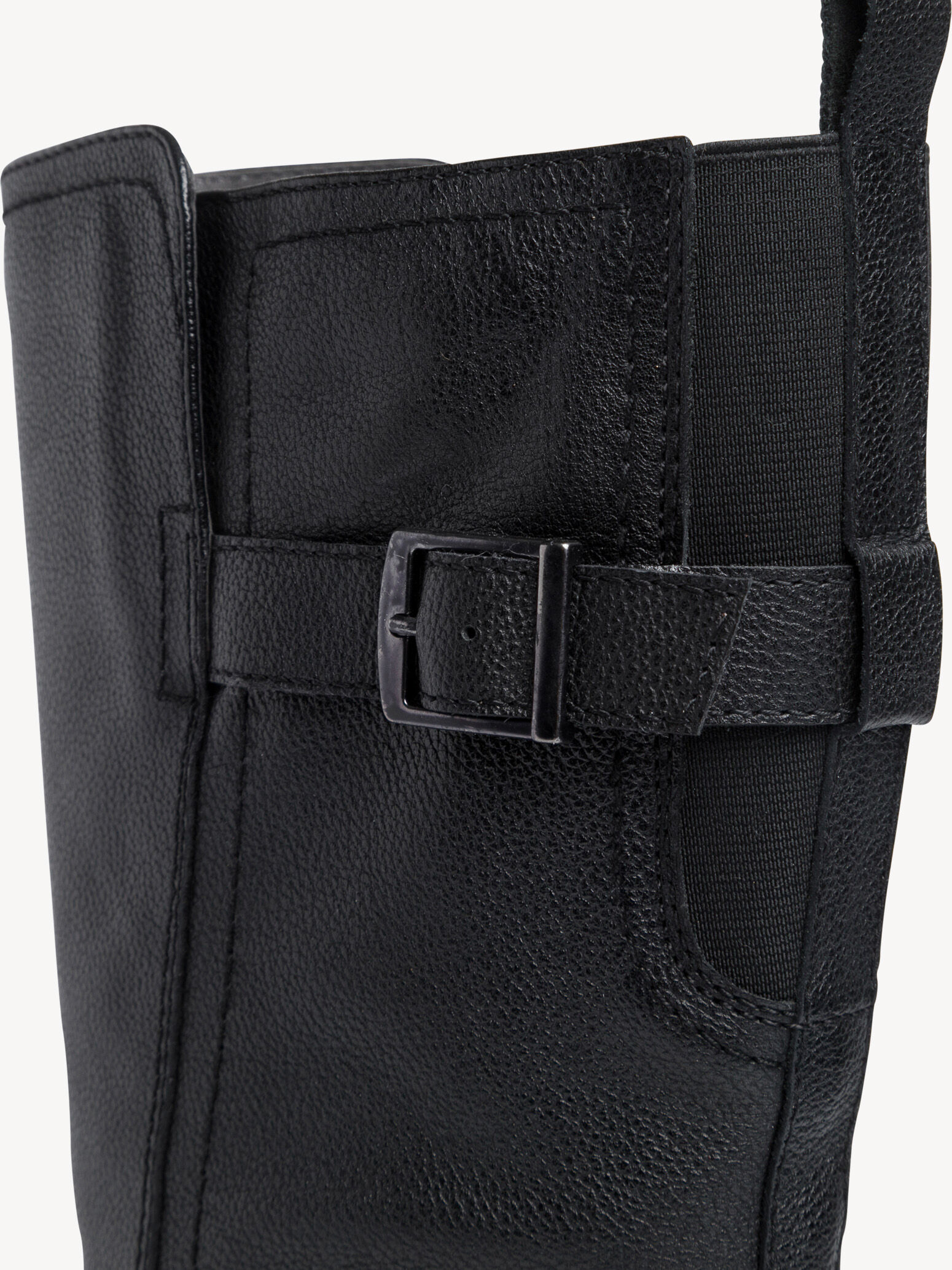 Bottes en cuir - noir
