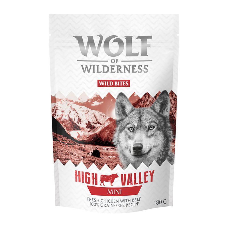 Wolf of Wilderness Snack - Wild Bites 180 g