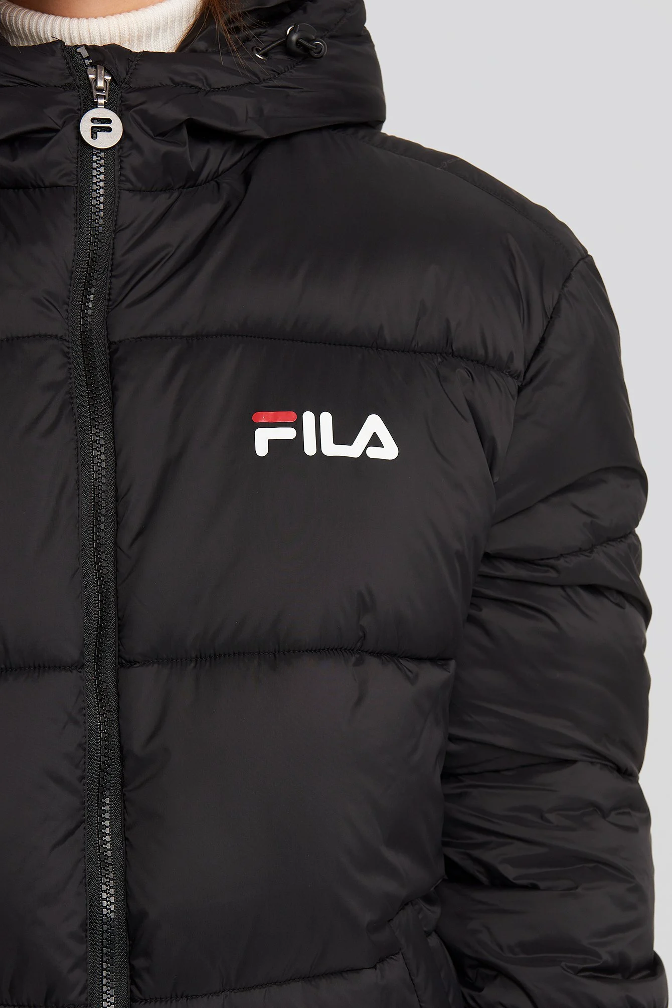 Gepolsterte Kapuzenjacke