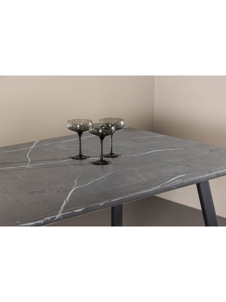 ebuy24 Esstisch Malaga Dunkelgrau 200 x 90 cm günstig kaufen onesize