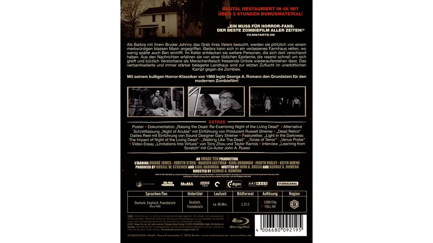 Die Nacht der lebenden Toten - Special Edition  [2 BRs]