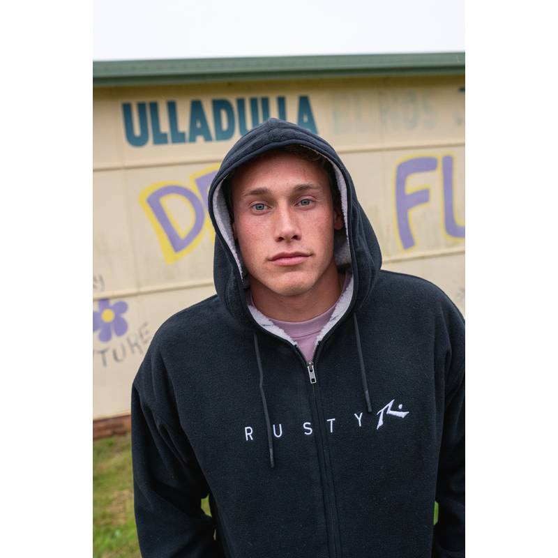 RUSTY IN LINE SHERPA ZIP THRU POLAR FLEECE Fleecejacke Herren