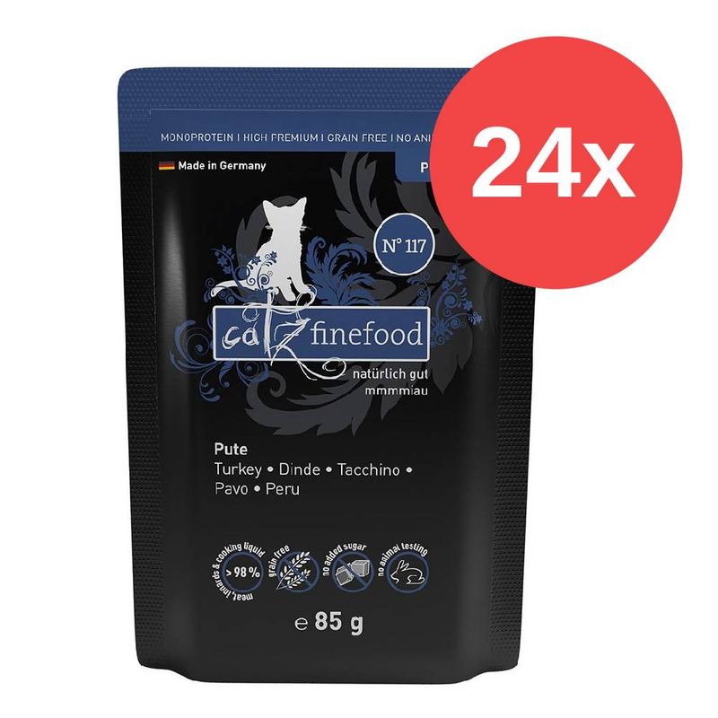 Sparpaket catz finefood Purrrr Pouch 24 x 85 g