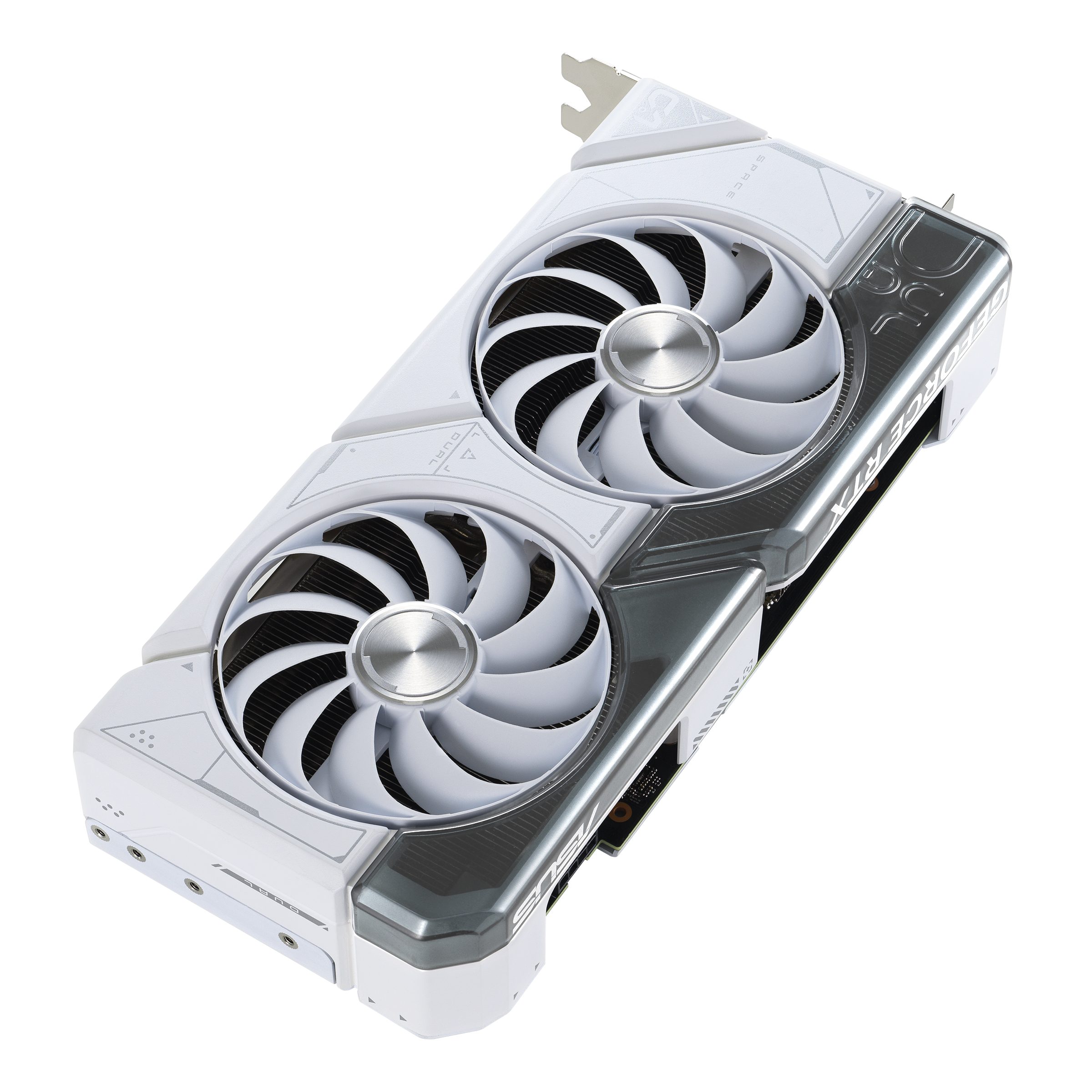 Asus DUAL-RTX4070-12G-WHITE Grafikkarte (12 GB, GDDR6X)