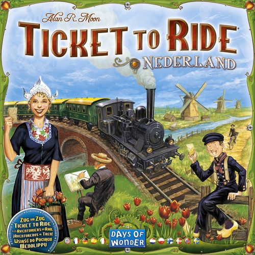 Zug um Zug (Ticket to Ride) Niederlande (Erw.) (international)
