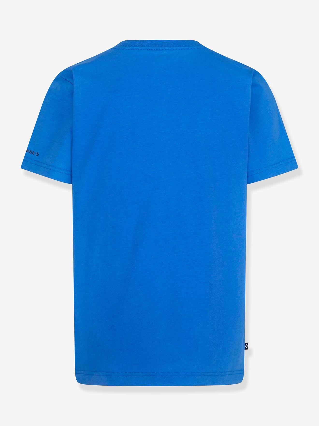 Converse Jungen T-Shirt Chuck Patch CONVERSE, Bio-Baumwolle - elektrisch blau