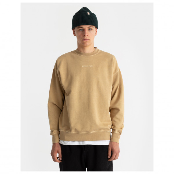 Revolution - Loose Fit Crewneck with Brand Embroidery - Pullover